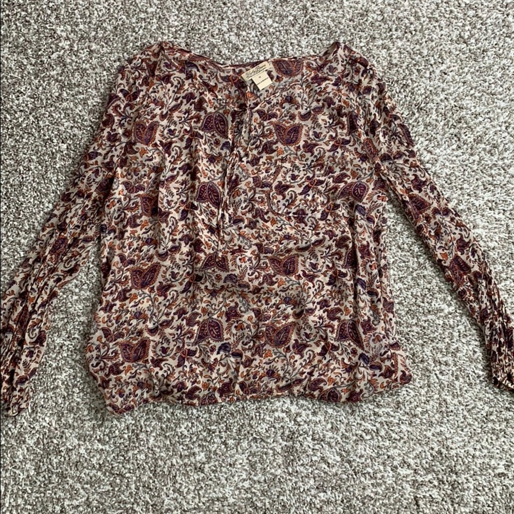 Lucky brand sheer top M
